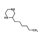 CAS 登录号：91015-24-6， 2-己基哌嗪