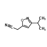 CAS 登录号：910322-47-3， (3-异丙基-1,2-恶唑-5-基)乙腈