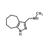 CAS 登录号：910442-17-0， 1-(1,4,5,6,7,8-六氢环庚并[c]吡唑-3-基)-N-甲基甲胺