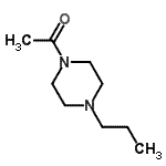 CAS 登录号：91086-21-4， 1-(4-丙基哌嗪-1-基)乙酮