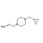 CAS 登录号：91087-27-3， 1-烯丙基-4-(2-环氧乙烷基甲基)哌嗪