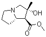CAS 登录号：91108-31-5， (1R,2R,7alphaR)-rel-六氢-2-羟基-2-甲基-1H-吡咯里嗪-1-羧酸甲酯