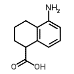 CAS 登录号：91133-02-7， 5-氨基-1,2,3,4-四氢-1-萘甲酸