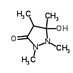 CAS 登录号：911797-64-3， 5-羟基-1,2,4,5-四甲基-3-吡唑烷酮