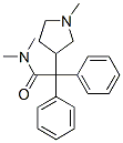 CAS#: 912-03-8, N,N-Dimethyl-2-(1-methylpyrrolidin-3-yl)-2,2-diphenyl-acetamide