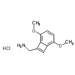 CAS 登录号：912342-45-1， 1-(2,5-二甲氧基双环[4.2.0]辛-1,3,5,7-四烯-7-基)甲胺盐酸盐(1:1)