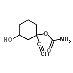 CAS 登录号：91240-24-3， 1-乙炔基-3-羟基环己基氨基甲酸酯