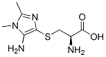 CAS 登录号:91260-85-4, S-(5-氨基-1,2-二甲基-1H-咪唑-4-基)-L-半胱氨酸