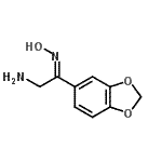 CAS 登录号：912762-73-3， (2Z)-2-(1,3-苯并二氧戊环-5-基)-2-(羟基亚胺)乙胺
