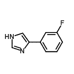 CAS 登录号：912763-49-6， 4-(3-氟苯基)-1H-咪唑