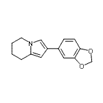 CAS 登录号：912771-44-9， 2-(1,3-苯并二氧戊环-5-基)-5,6,7,8-四氢吲哚嗪