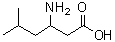 CAS 登录号：91298-67-8， 3-氨基-5-甲基己酸