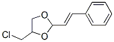 CAS#: 91324-60-6, 4-(Chloromethyl)-2-(2-Phenylethenyl)-1,3-Dioxolane
