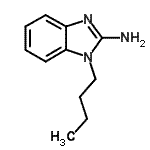 CAS 登录号：91337-45-0， 1-丁基-1H-苯并咪唑-2-胺