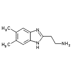 CAS 登录号：91337-46-1， 2-(5,6-二甲基-1H-苯并咪唑-2-基)乙胺