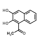 CAS 登录号：91368-52-4， 1-(2,3-二羟基-1-萘基)乙酮