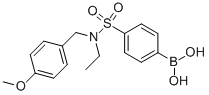CAS#: 913835-55-9, B-[4-[[Ethyl[(4-Methoxyphenyl)Methyl]Amino]Sulfonyl]Phenyl]-Boronic Acid