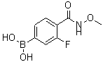 CAS#: 913835-58-2, [3-Fluoro-4-(methoxycarbamoyl)phenyl]boronic acid