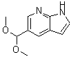 CAS#: 913983-17-2, 5-(Dimethoxymethyl)-1H-pyrrolo[2,3-b]pyridine