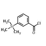 CAS 登录号：91413-57-9， 3-(三甲基硅烷基)苯甲酰氯