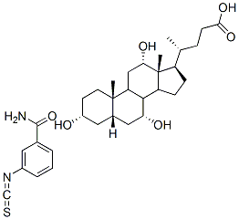 CAS#: 91418-75-6, 3'-Isothiocyanatobenzamidecholic Acid