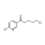 CAS 登录号：914203-39-7， 5-氯-1-(6-氯-3-吡啶基)-1-戊酮
