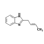 CAS 登录号：91462-26-9， 2-[(2E)-2-丁烯-1-基]-1H-苯并咪唑