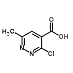 CAS 登录号：914637-40-4， 3-氯-6-甲基-4-哒嗪羧酸