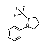 CAS 登录号：914773-30-1， 1-苯基-2-(三氟甲基)吡咯烷