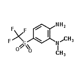 CAS 登录号：914775-78-3， N<sup>2</sup>,N<sup>2</sup>-二甲基-4-[(三氟甲基)磺酰基]-1,2-苯二胺
