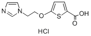 CAS#: 91505-18-9, 5-(2-(1-Imidazolyl)ethoxy)thiophene-2-carboxylic acid