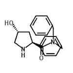CAS 登录号：915205-76-4， (4R)-N,N-二苄基-4-羟基-L-脯氨酰胺