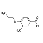 CAS 登录号：91552-45-3， 3-甲基-4-丙氧基苯甲酰氯