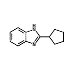 CAS 登录号：91565-71-8， 2-环戊基-1H-苯并咪唑