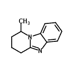 CAS 登录号：91565-86-5， 1-甲基-1,2,3,4-四氢吡啶并[1,2-a]苯并咪唑
