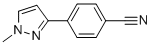 CAS#: 915707-41-4, 4-(1-Methyl-1H-Pyrazol-3-Yl)-Benzonitrile
