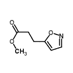 CAS 登录号：915776-16-8， 甲基3-(1,2-恶唑-5-基)丙酸酯