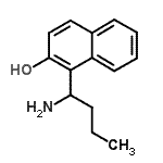 CAS 登录号：915866-73-8， 1-(1-氨基丁基)-2-萘酚
