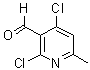CAS 登录号：91591-72-9， 2,4-二氯-6-甲基烟醛