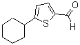 CAS 登录号：915919-68-5， 5-环己基-2-噻吩甲醛