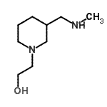CAS 登录号：915919-93-6， 2-{3-[(甲基氨基)甲基]-1-哌啶基}乙醇