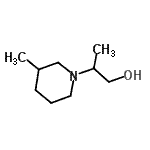 CAS 登录号：915920-23-9， 2-(3-甲基-1-哌啶基)-1-丙醇