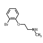CAS 登录号：915920-44-4， 2-(2-溴苯氧基)-N-甲基乙胺