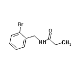 CAS 登录号：915921-40-3， N-(2-溴苄基)丙酰胺