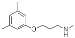 CAS 登录号：915921-52-7， 3-(3,5-二甲基苯氧基)-N-甲基-1-丙胺