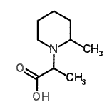 CAS 登录号：915921-83-4， 2-(2-甲基-1-哌啶基)丙酸