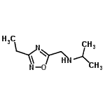 CAS 登录号：915922-00-8， N-[(3-乙基-1,2,4-恶二唑-5-基)甲基]-2-丙胺