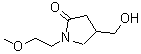 CAS 登录号：915922-31-5， 4-(羟基甲基)-1-(2-甲氧基乙基)-2-吡咯烷酮