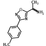 CAS#: 915922-88-2, 1-[3-(4-Methylphenyl)-1,2,4-oxadiazol-5-yl]ethanamine