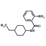 CAS 登录号：915923-16-9， 2-氨基-N-(4-乙基环己基)苯甲酰胺